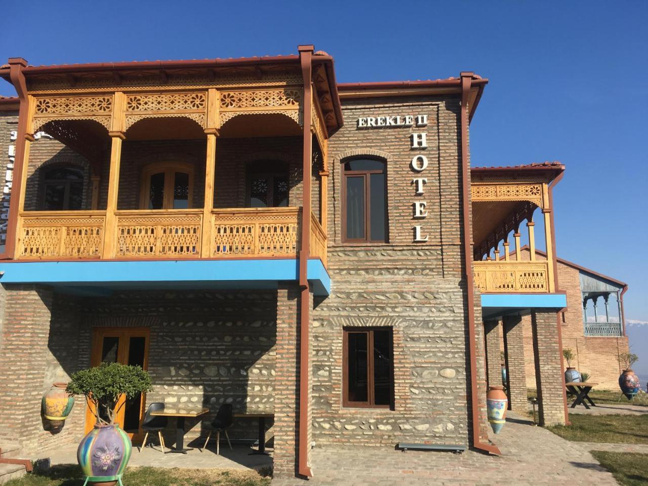 Erekle II Hotel Telavi Kültér fotó