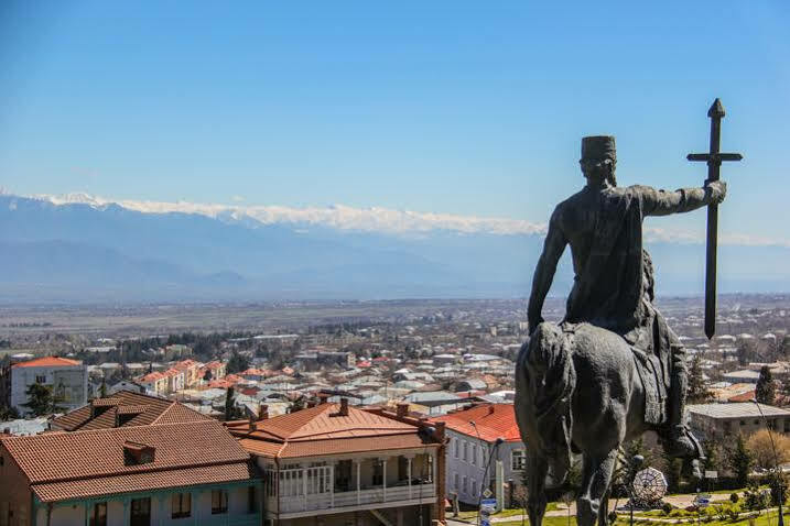 Erekle II Hotel Telavi Kültér fotó